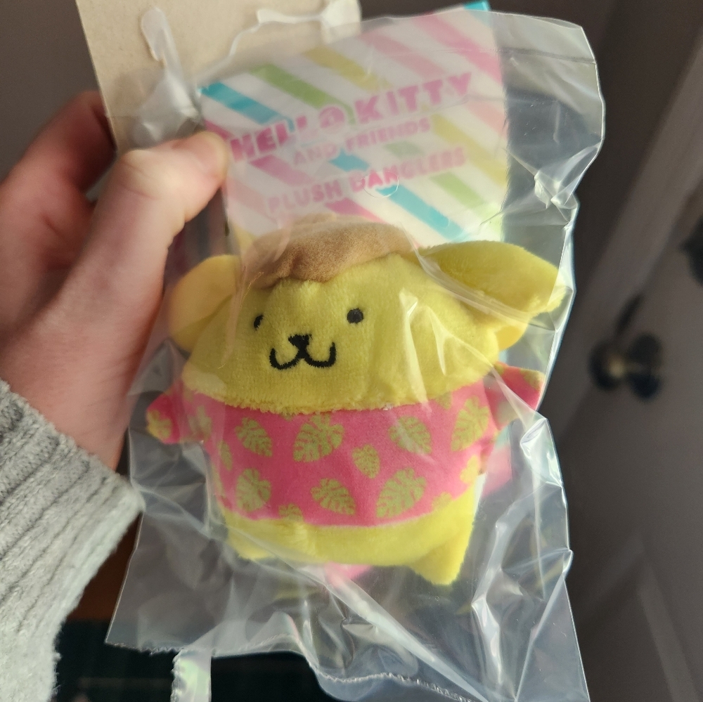 Pompmpurin plush dangler